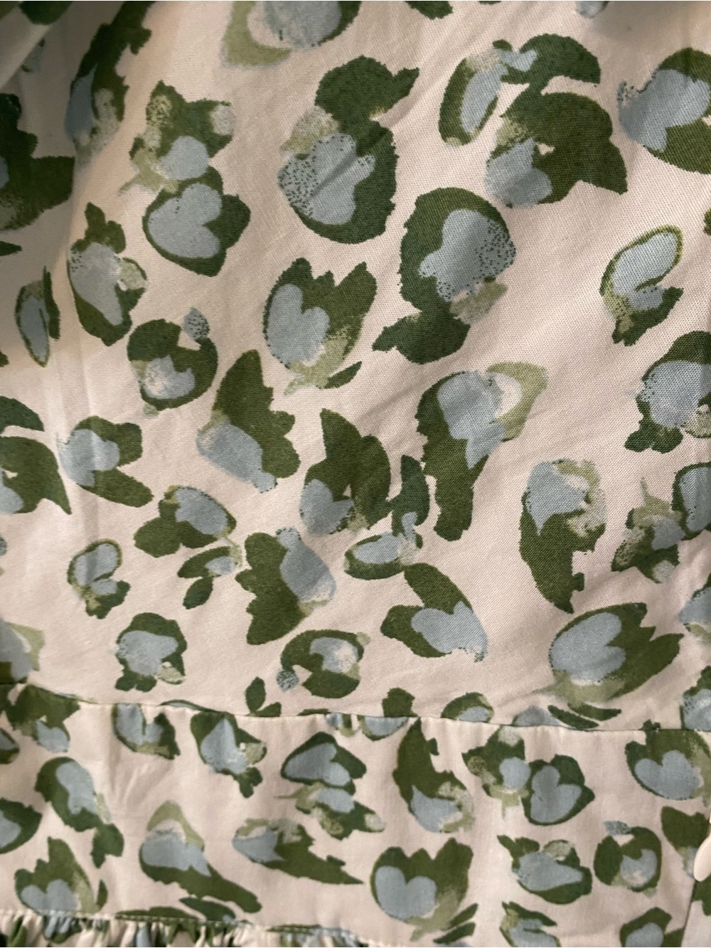 Nwt Crown and Ivy Social Society Floral Midi Dress in Cream and Sage - Picture 9 of 9
